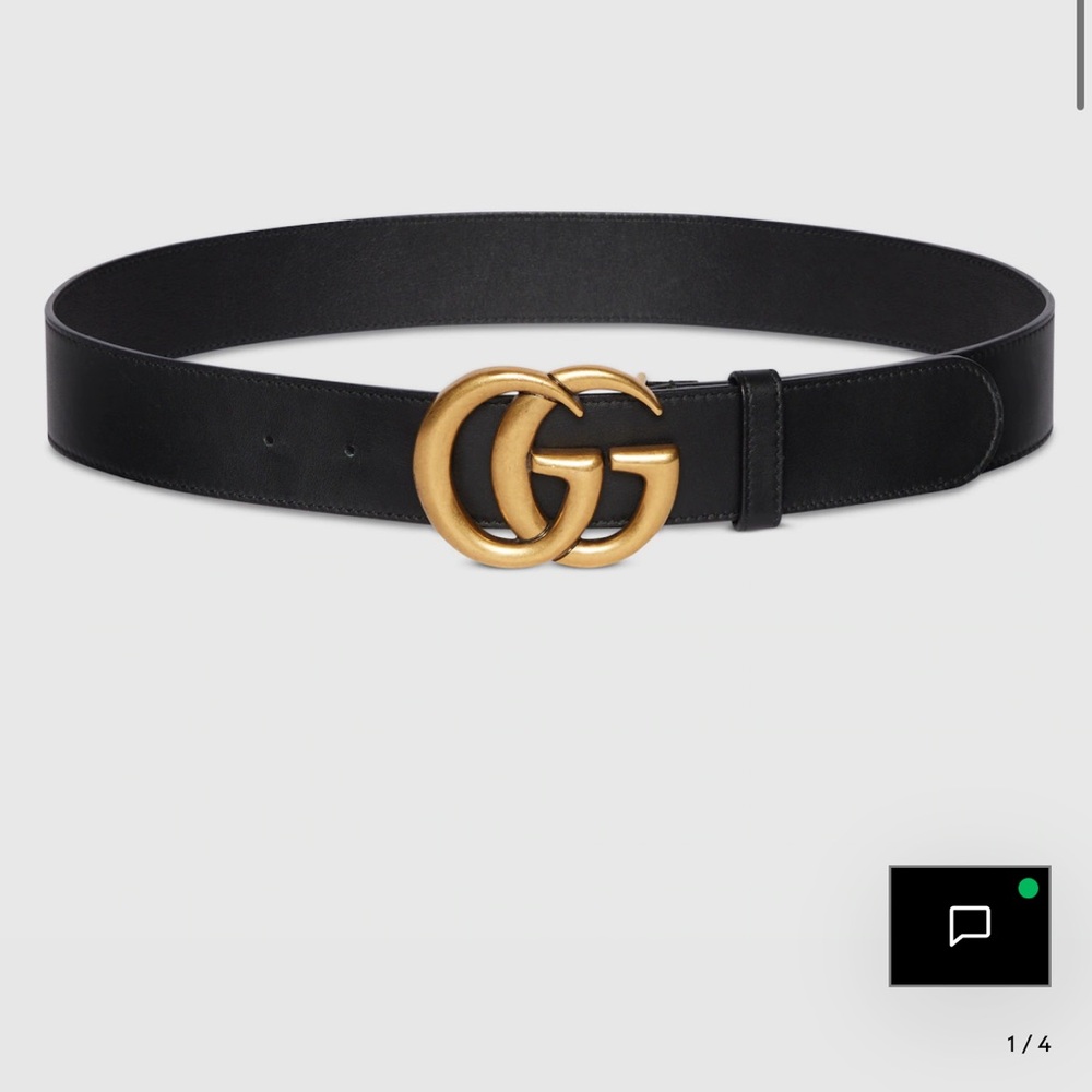 Gucci Marmont Wide Belt